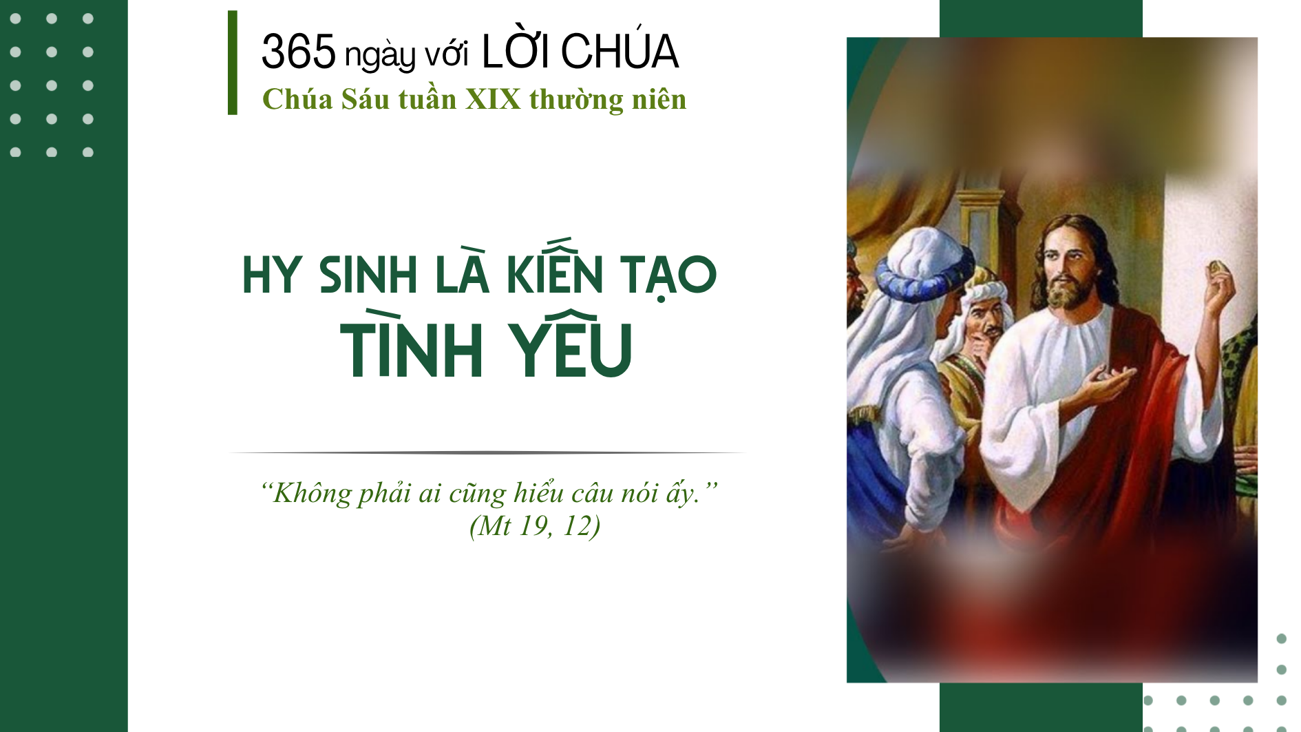 Thứ Sáu tuần 19 thường niên